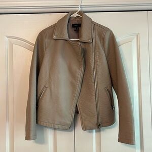 Faux Leather Jacket